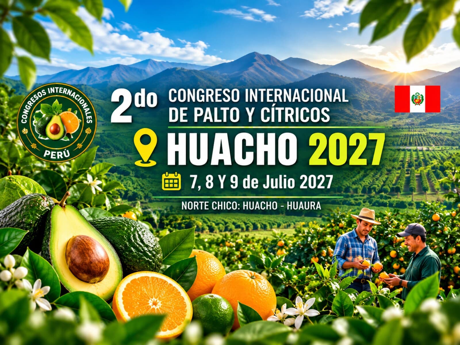 2do Congreso Internacional de Palto y Cítricos - Huacho 2027