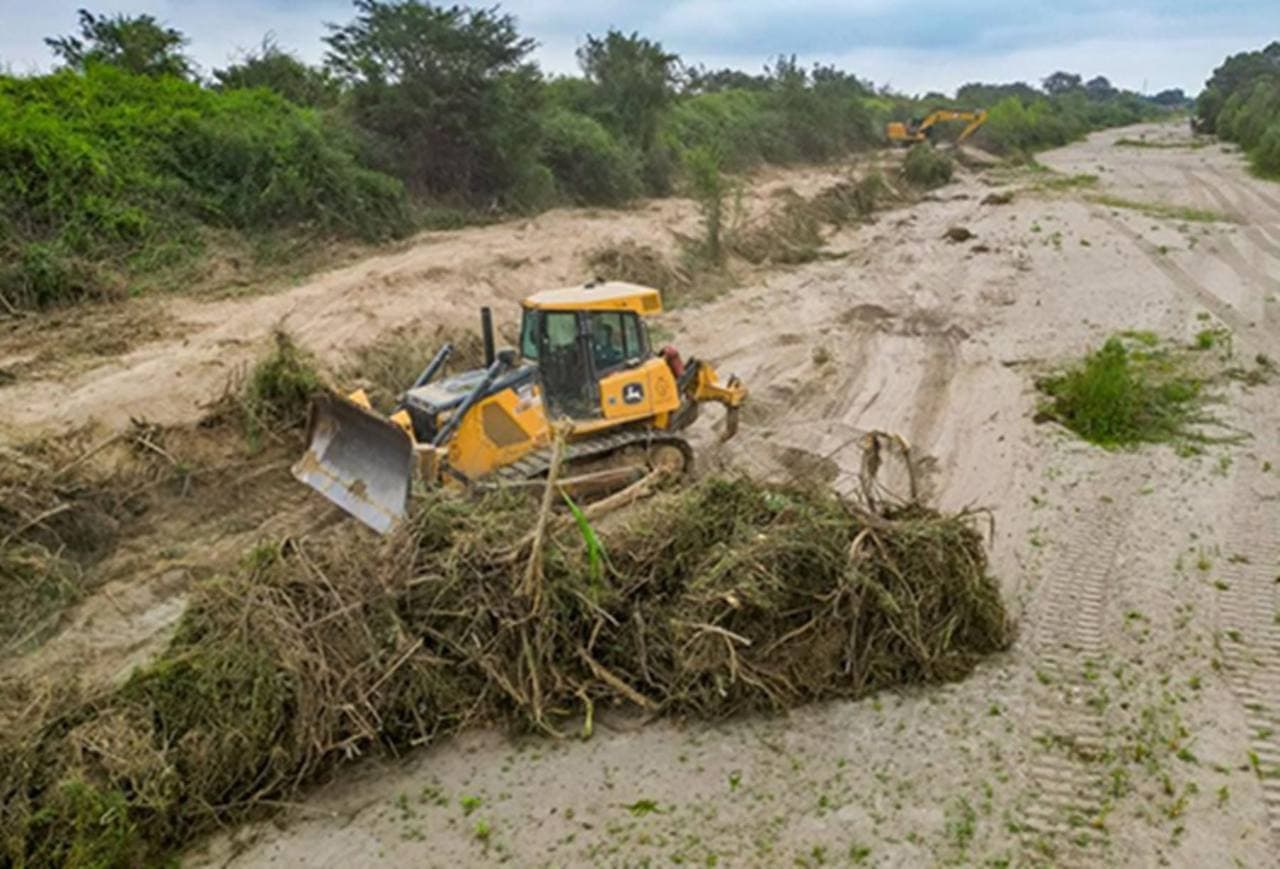 ANIN invierte S/1,4 millones para prevenir desbordes del río La Leche ante El Niño