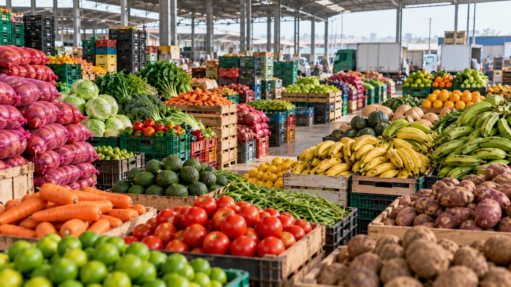 MIDAGRI actualiza el seguimiento de abastecimiento y precios del Gran Mercado Mayorista de Lima