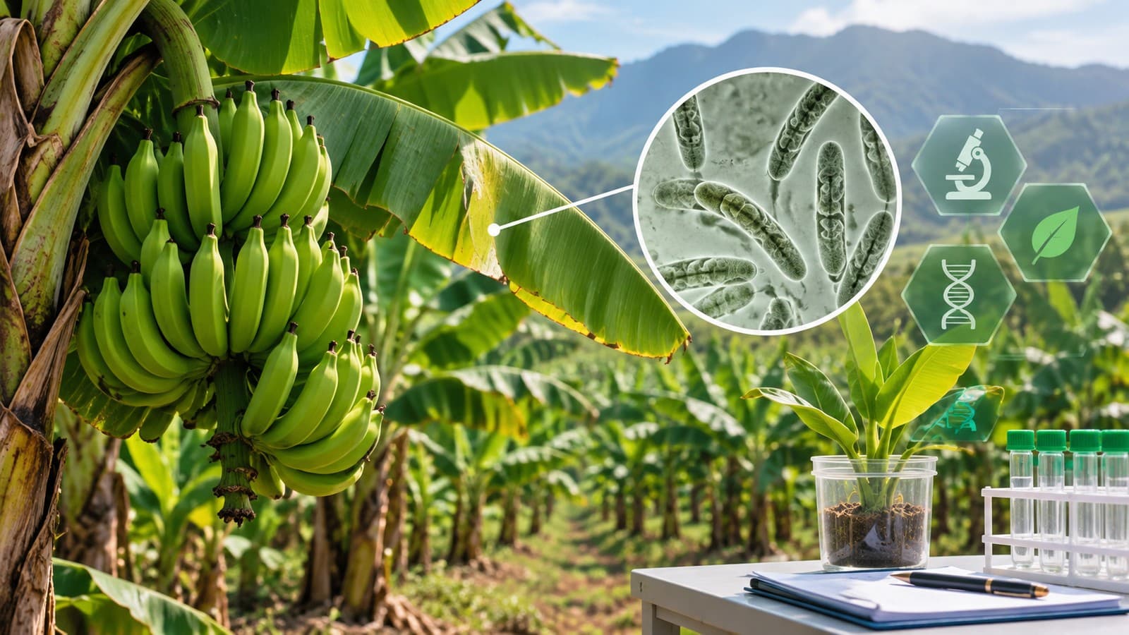 Perú avanza en investigación contra Fusarium en banano