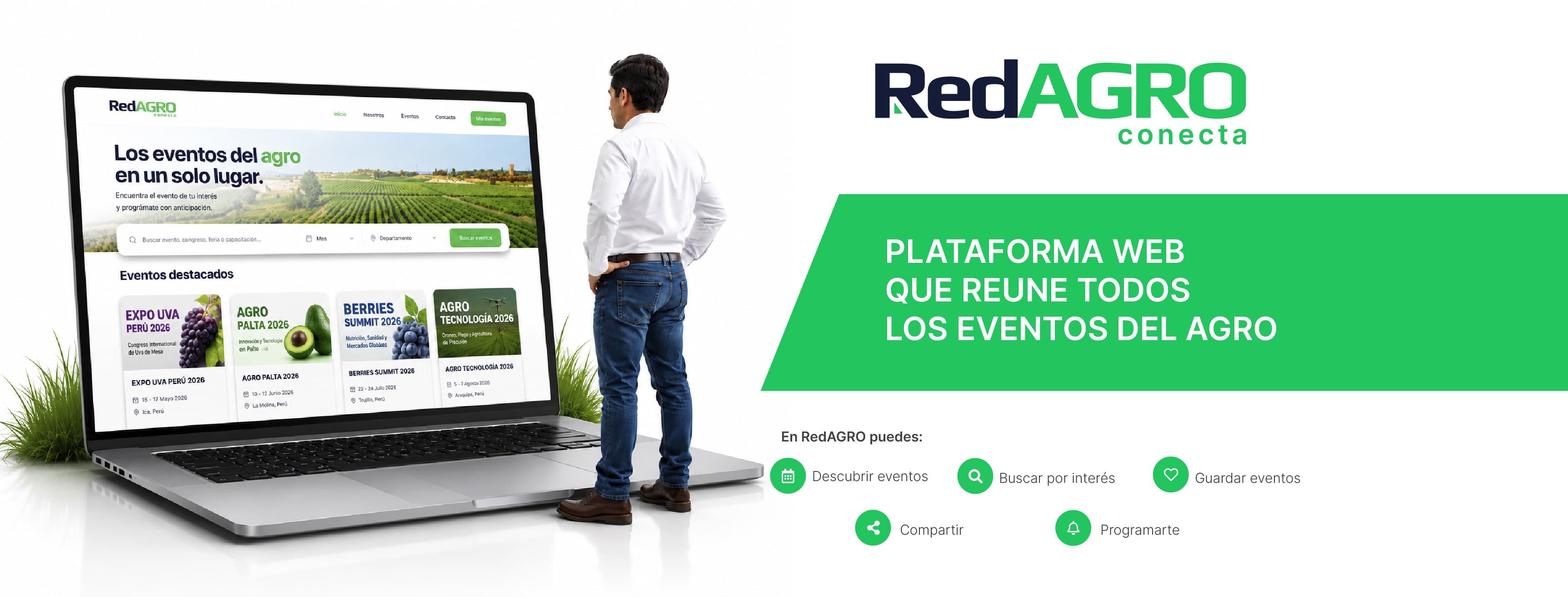 RedAGRO Conecta: todos los eventos del agro, en un solo lugar