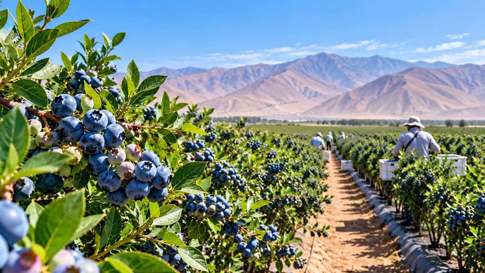 Vanguard amplía su producción de arándanos y uvas en Pisco